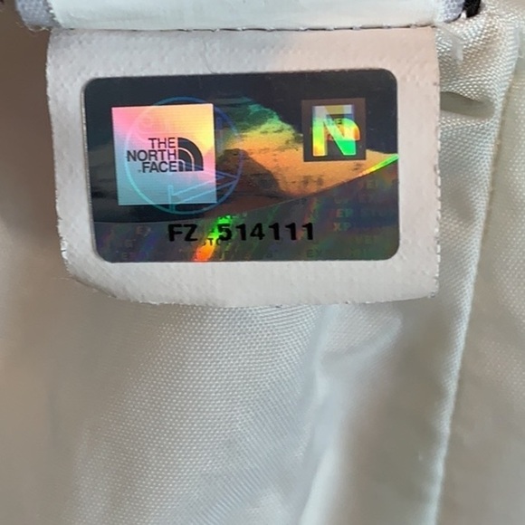 The North Face Resolve Plaid Hyvent Rain Jacket Orange, Size: Small - Picture 11 of 17